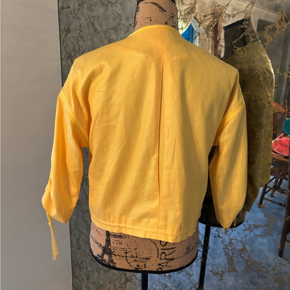 Cache Matching Jacket And Skort. Rouched Arms Lik… - image 5